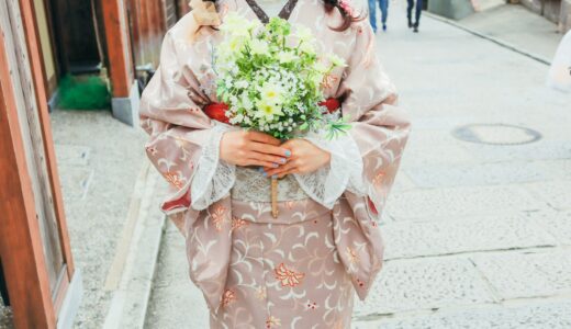 The wonder of “ohashori”, tying up a long kimono